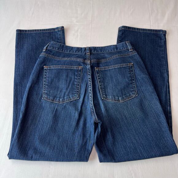 L.L. Bean Vintage Blue Jeans women’s size 8 petite - Picture 3 of 8